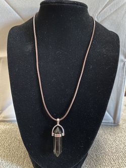Healing Crystal Stone Pendant Necklace 