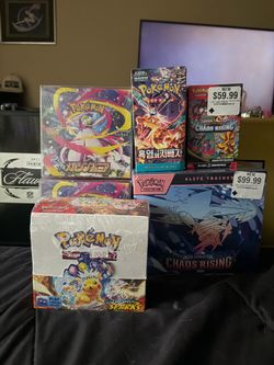 Pokémon Boosters, Bundles, Etbs