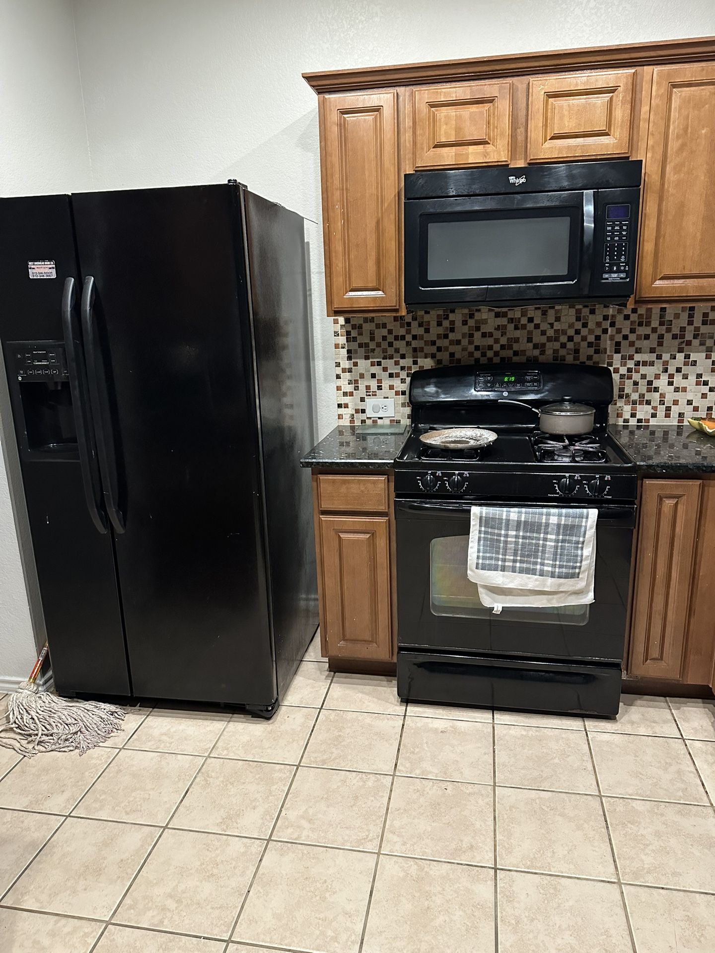 Refrigerator Microwave Stove And Dishwasher