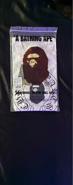 Bape x chrome hearts White tee