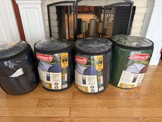 Four Brand New Sleeping Bags, Three Youth One Adult
