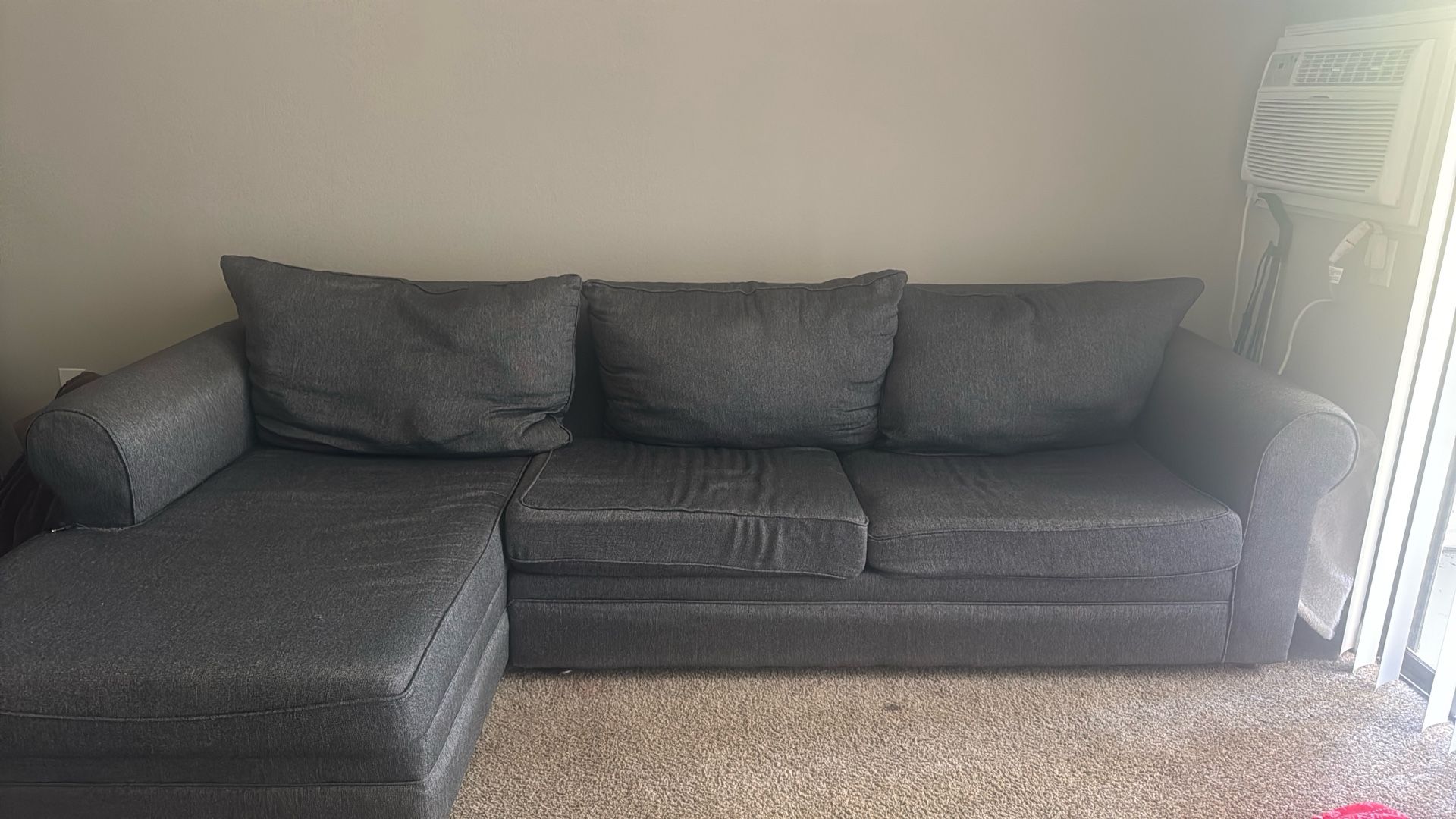 Dark Grey Couch For Sale