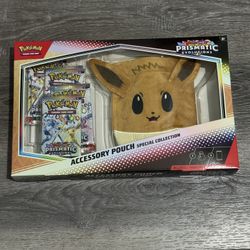 Pokémon Scarlet & Violet Prismatic Evolutions Accessory Pouch Special Collection