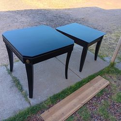 Unmatched Black Side Or End 24"H 27" x 27" / 21".5H 26"W x 23"D