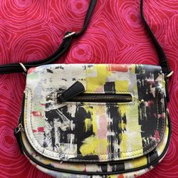 Abstract Art Crossbody Purse