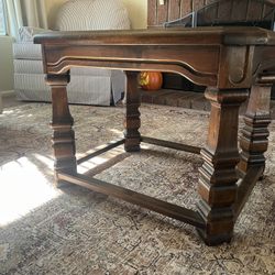 Wood Antique Side Table