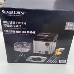 Silver Crest Deep Fryer / Fondue Maker