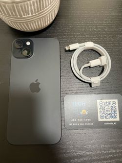 iPhone 15 Plus 256 GB Black Cricket