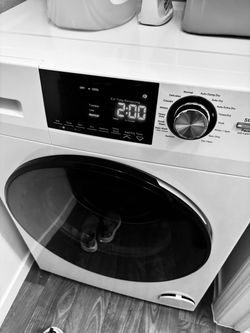 GE steam washer/dryer combo