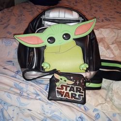 Baby Yoda Woman's Backpack