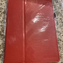 Apple iPad Air 1st Gen Red Folio Case w/Stand