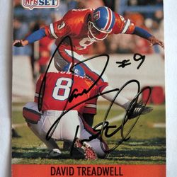 Autograph David Treadwell