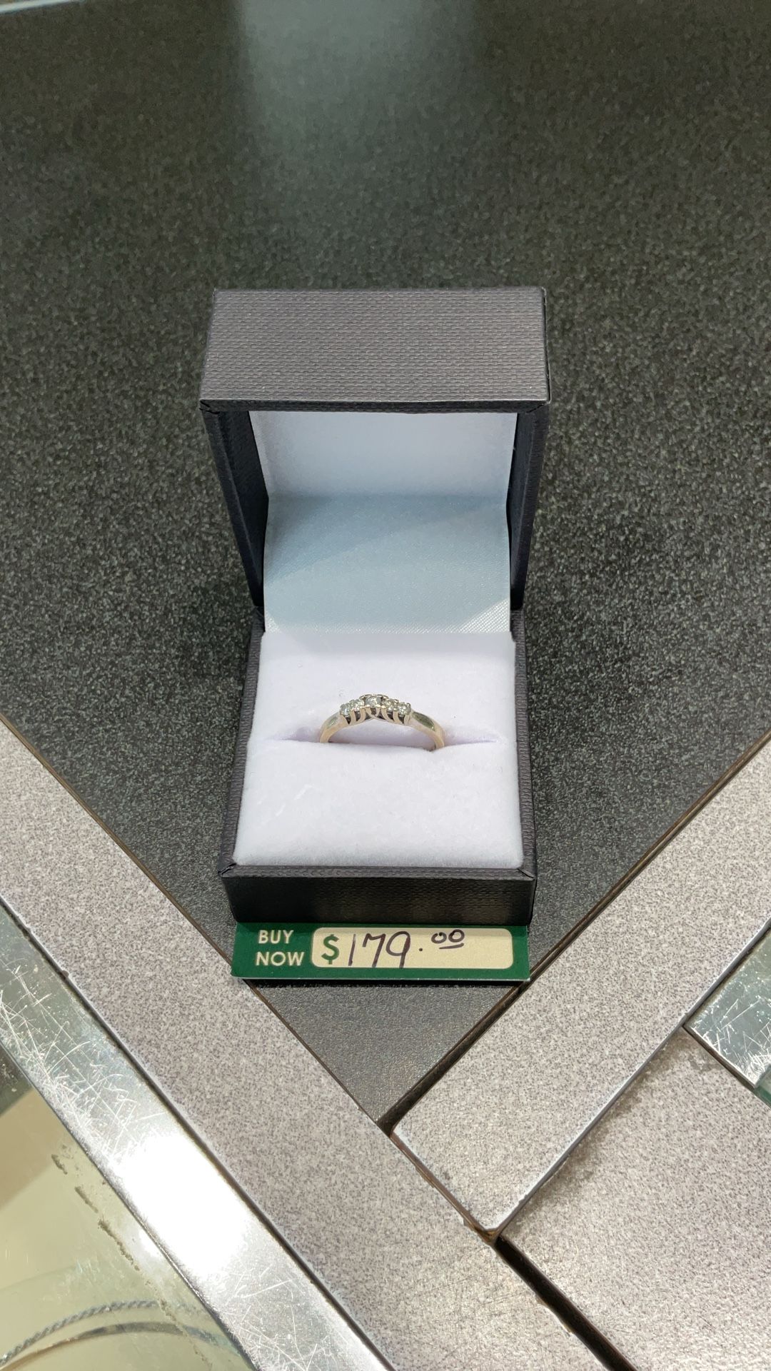 14k Diamond Ring Size 6