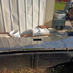 Semi chrome from bumper