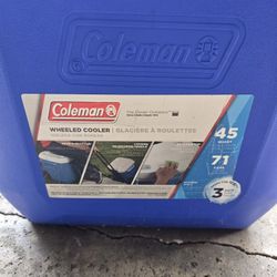 Coleman -Wheeled Cooler