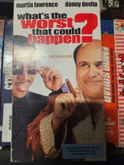 Whats the worst that could happen VHS