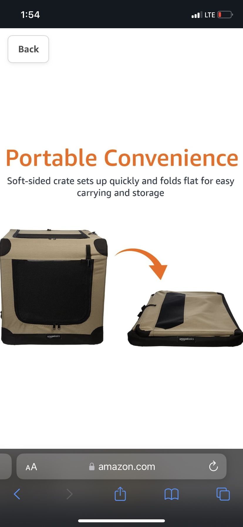Soft Sided Dog Crate