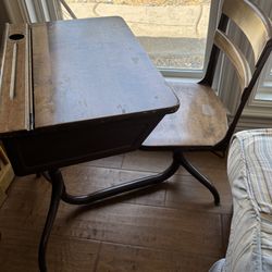Vintage School Desk