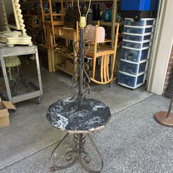 Amazing MCM Table And Lamp