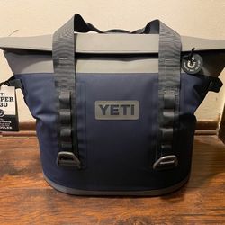 Navy Yeti M30 Tote Soft Cooler