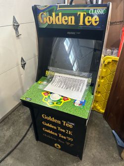 Golden Tee Classic Arcade1Up Cabinet – For Parts/Repair
