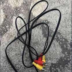 RCA Composite AV Cables Red & Yellow