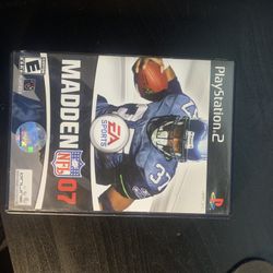 Madden 2007 PS2 