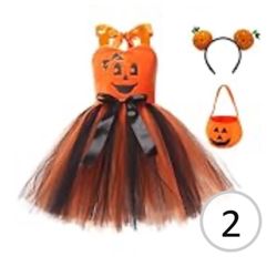 Halloween Pumpkin Costume Dresses