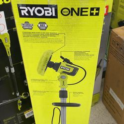 RYOBI ONE+ 18V Cordless Soap Dispensing Scrubber Kit