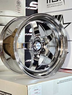 18x9.0/18x10 NEW STAGGERED CHROME WHISTLER KR2 WHEELS/RIMS. 5X114.3