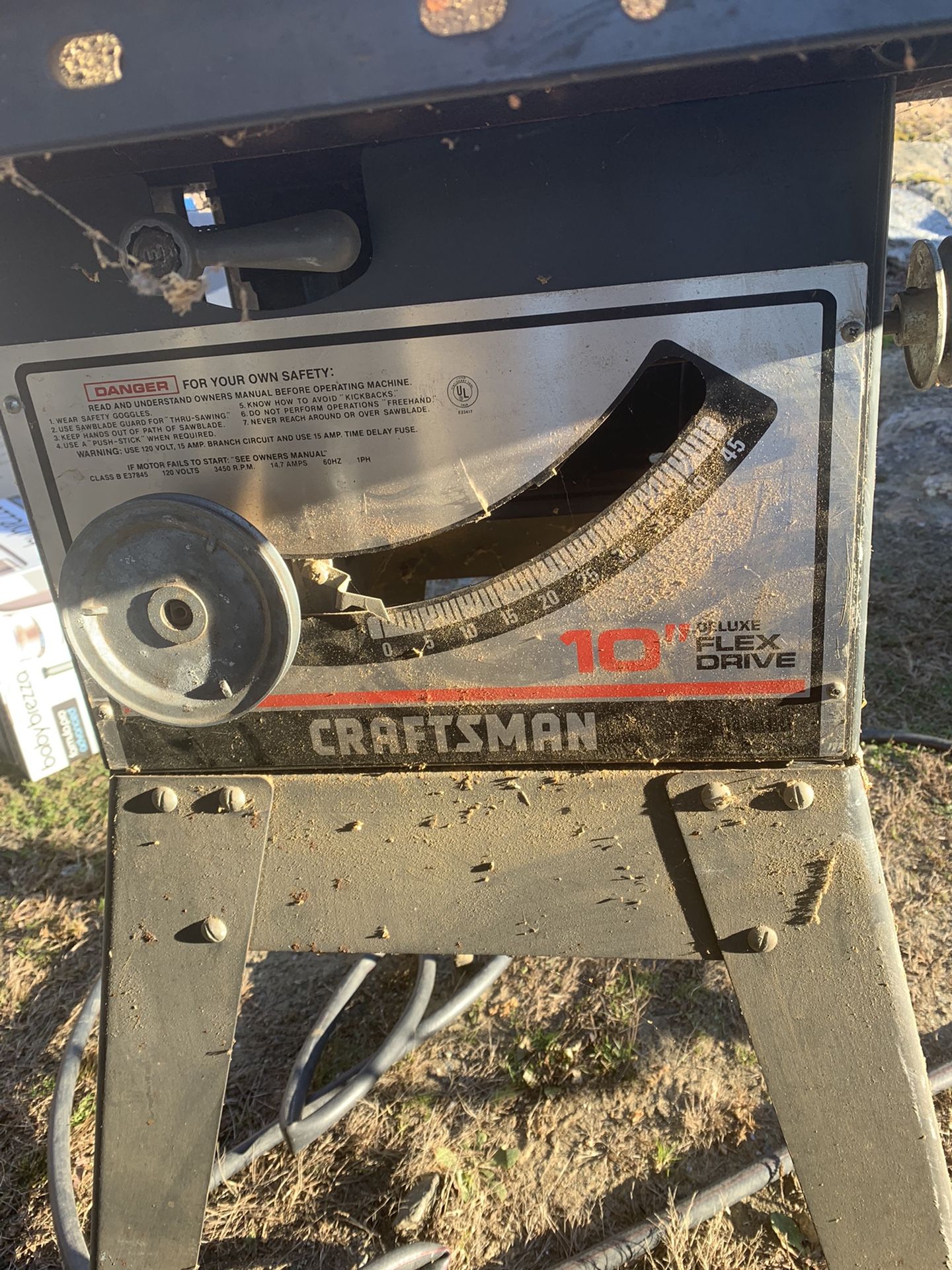 Craftsman Table Saw 