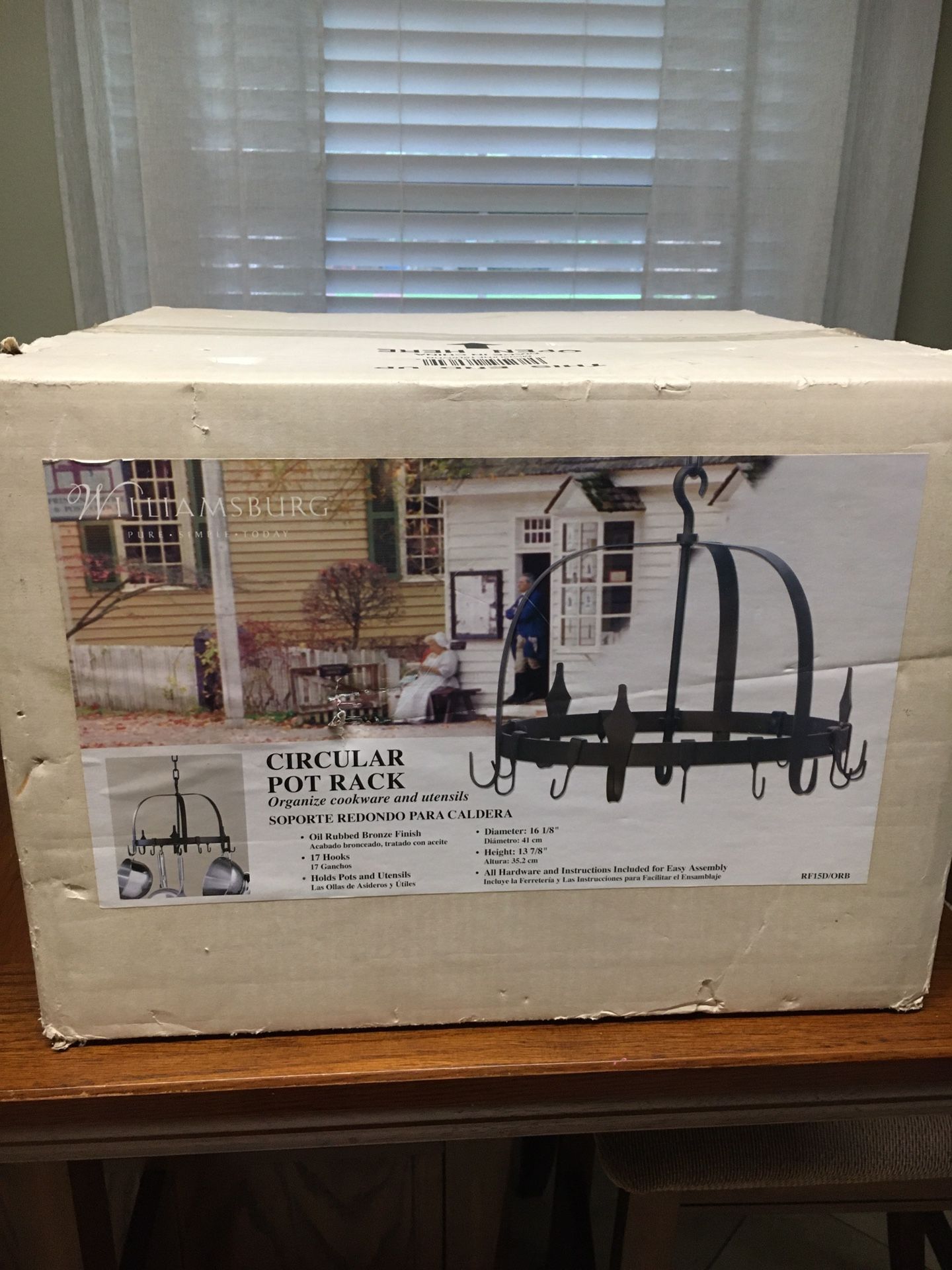 New Circular Pot Rack