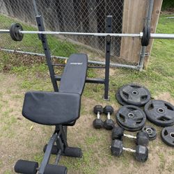 Weight Lifting Set 