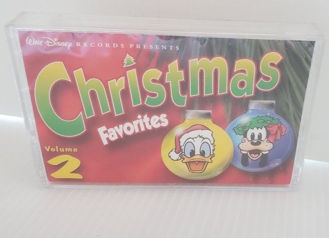Disney Christmas Favorites Volume 2 (Cassette) Walt Disney Records 1999 New Vtg
Brand new sealed