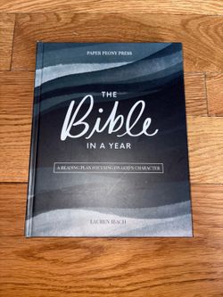 The Bible in a Year: A Guided Bible Study Reading Plan by Lauren Ibach