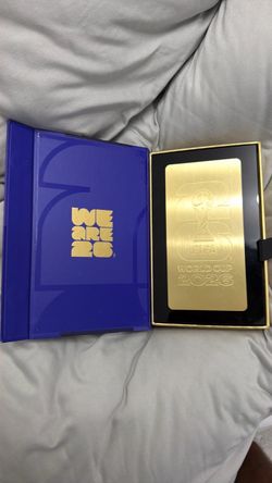 FIFA World Cup 2026 Gold Collectible Bar