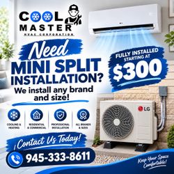 🔥🔥Mini split ❄️❄️