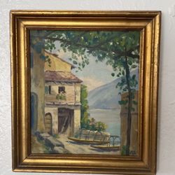 Set Of 2 Oil Paintings 