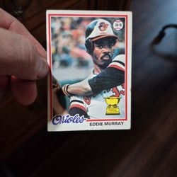 Eddie Murray ROOKIE CARD !!!