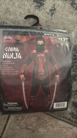 Boys costume -ninja 6/7