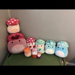 Mushroom Squishmallow Bundle 