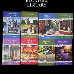 Secrets Of The Blue Hill Library Series by Guideposts - Lot of 8 Hardcover 