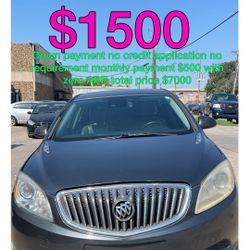 2015 Buick  Verano No Credit Application No Requirements 