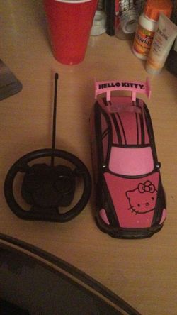 Hello kitty rc car