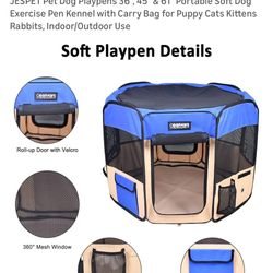 Portable Dog/Cat Playpen/Kennel