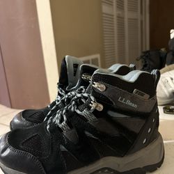 LL Bean Hiking Boots Kids Size 6