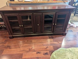 TV Credenza.  Up to 70 inch fit