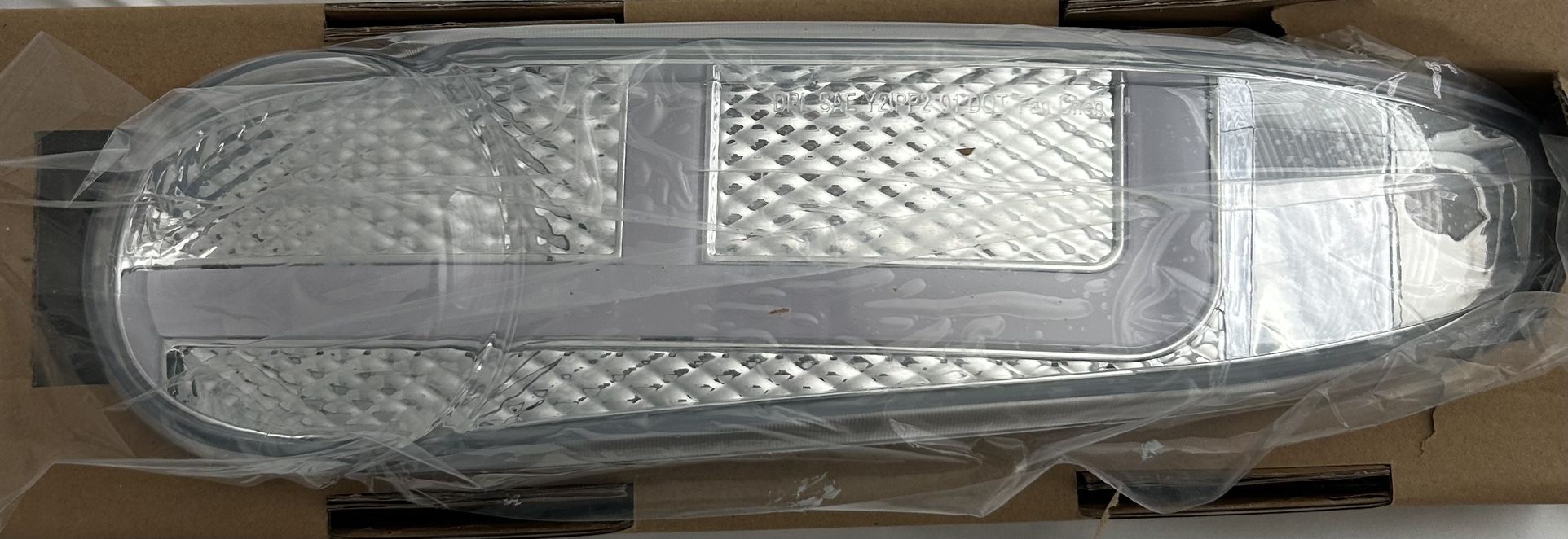 2002-2007 GMC Denali clear chrome front turn signal light assemblies