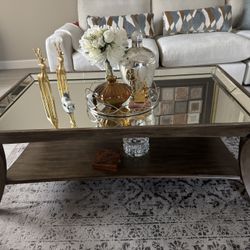 Glass Table Set 