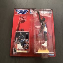 1998 Starting Lineup Shawn Kemp Action Figure With Card Brand New 